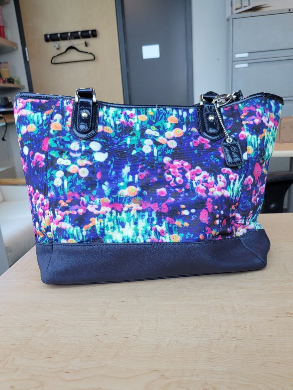 Clarks Multi-coloured floral handbag.